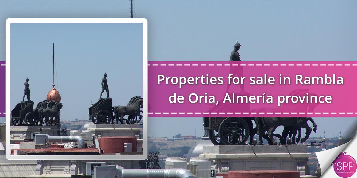 Properties for sale in Rambla de Oria, Almería province Spain