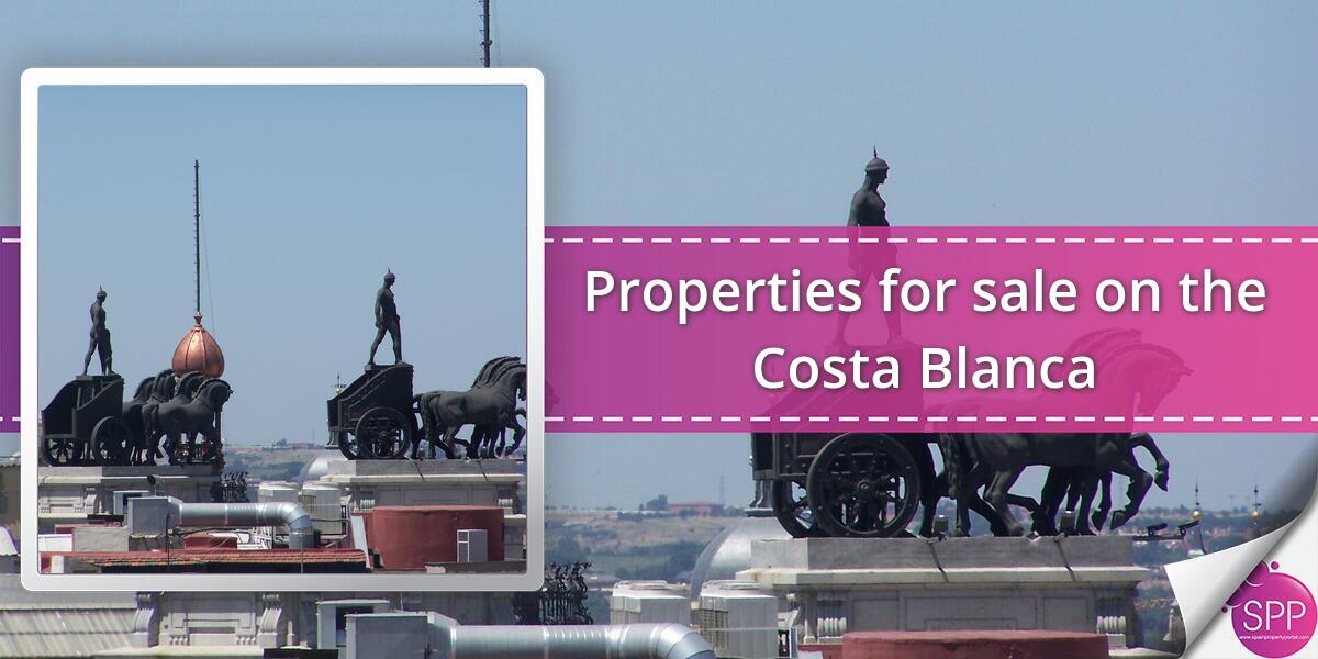 Properties for sale on the Costa Blanca Spain Property Portal