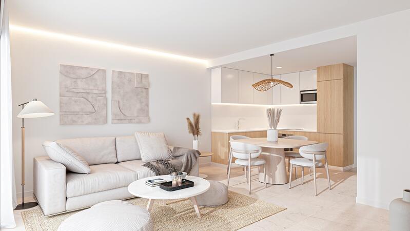 2 Schlafzimmer Appartement zu verkaufen