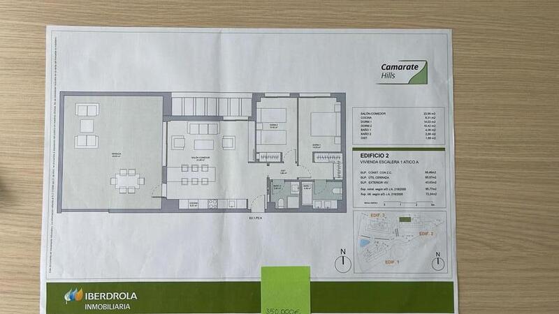 2 slaapkamer Appartement Te koop