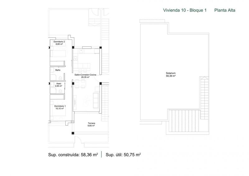 2 chambre Appartement à vendre