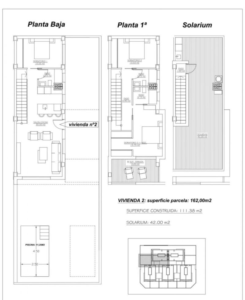 3 slaapkamer Gezinswoning Te koop