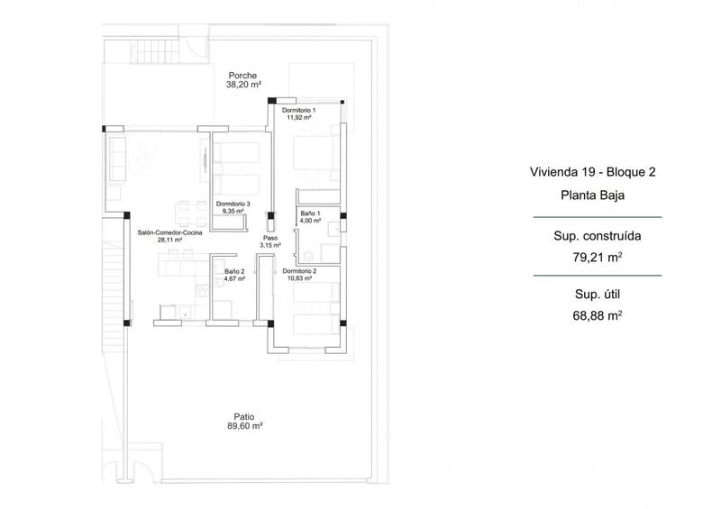 3 Cuarto Apartamento en venta