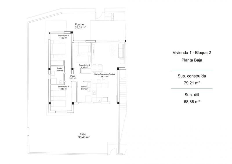 3 Cuarto Apartamento en venta