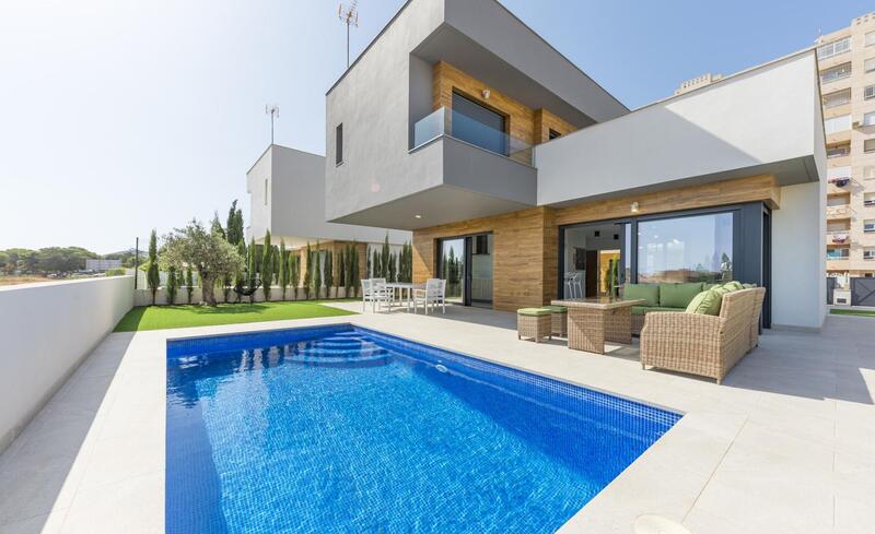 Villa en venta en Playa Honda, Murcia