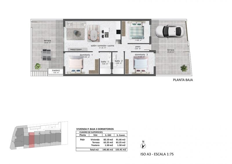 3 Cuarto Apartamento en venta