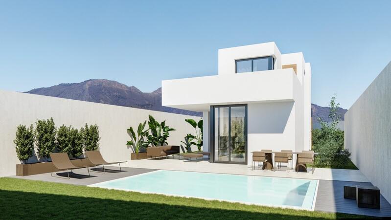 Villa en venta en La Alberca, Alicante