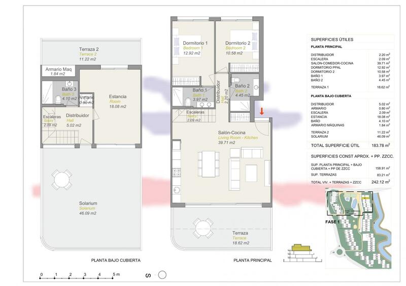 3 slaapkamer Appartement Te koop