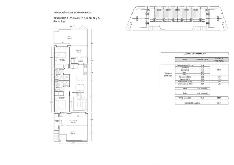 2 slaapkamer Appartement Te koop