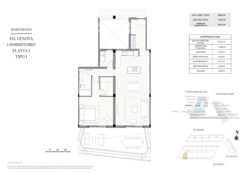 1 chambre Appartement à vendre