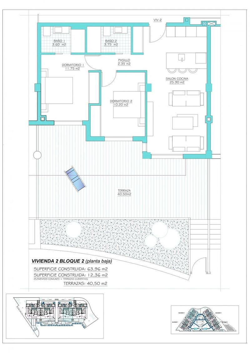 2 Cuarto Apartamento en venta