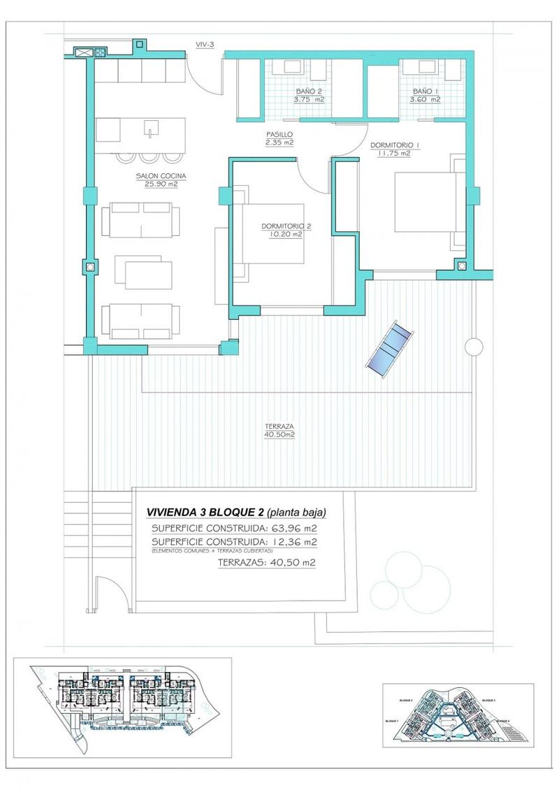 2 Cuarto Apartamento en venta