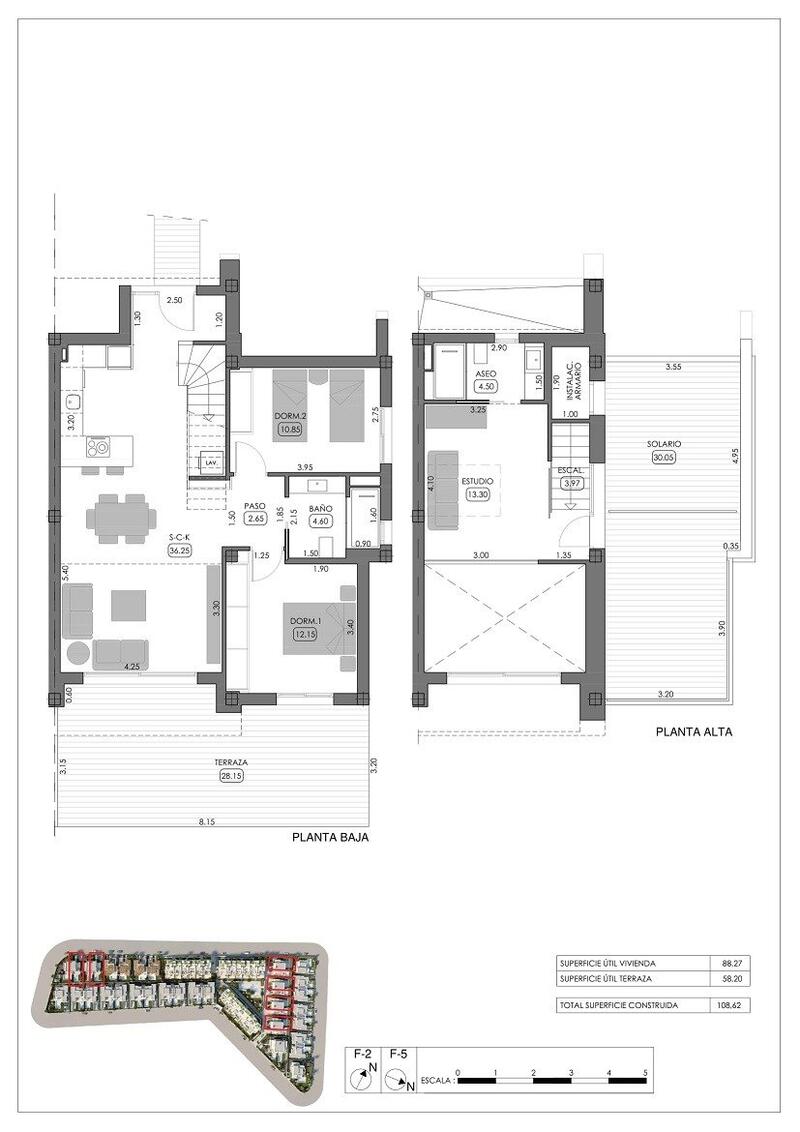 3 Schlafzimmer Stadthaus zu verkaufen