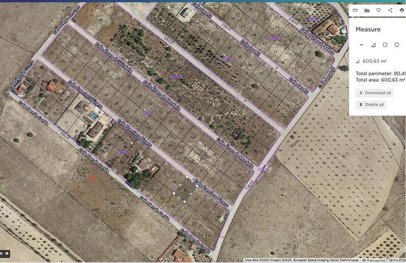 Land til salgs i Salinas, Alicante