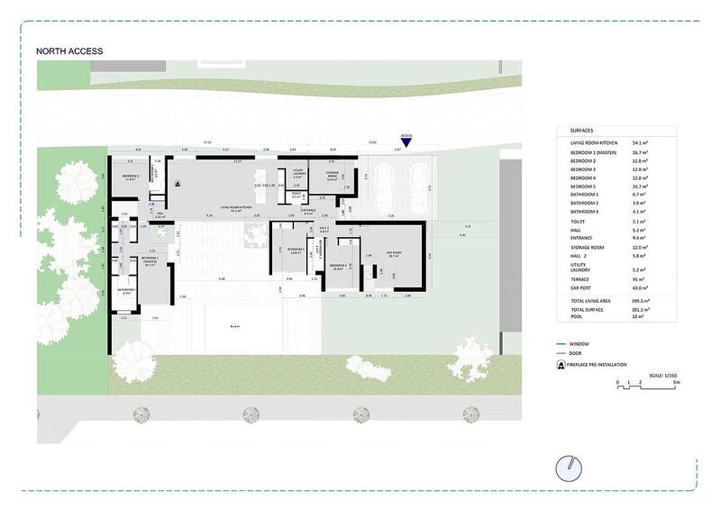 5 Cuarto Villa en venta