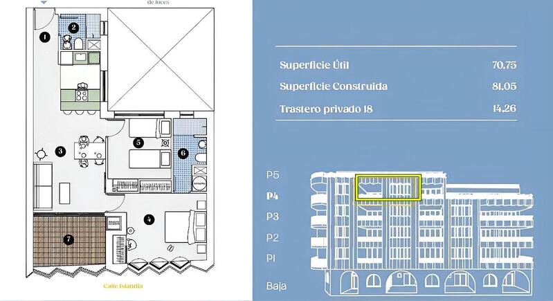 2 Schlafzimmer Appartement zu verkaufen
