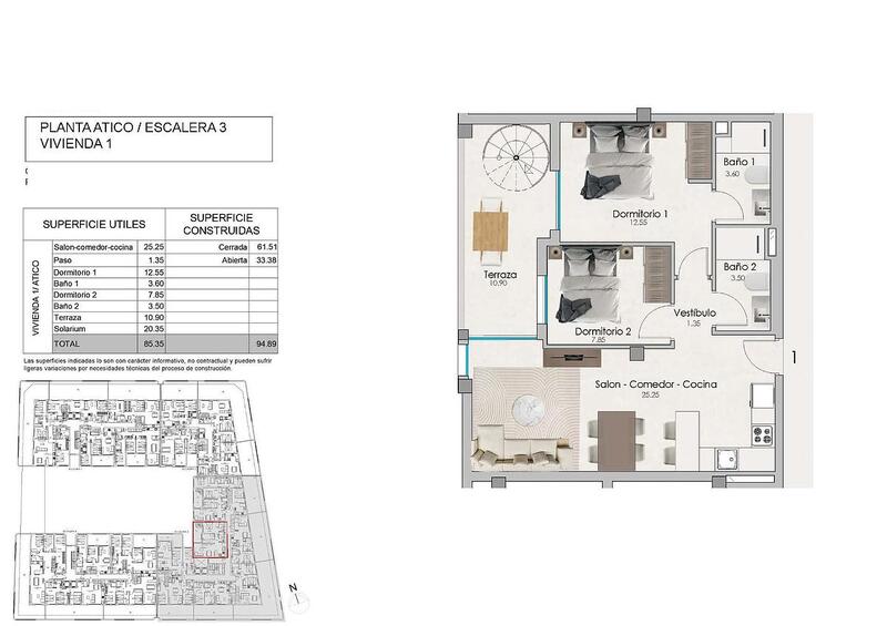 2 bedroom Apartment for sale