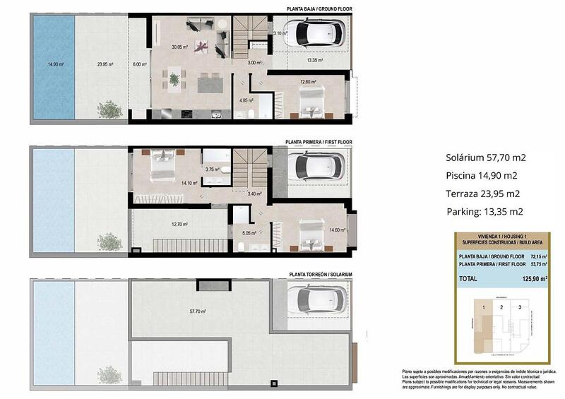 3 bedroom Townhouse for sale