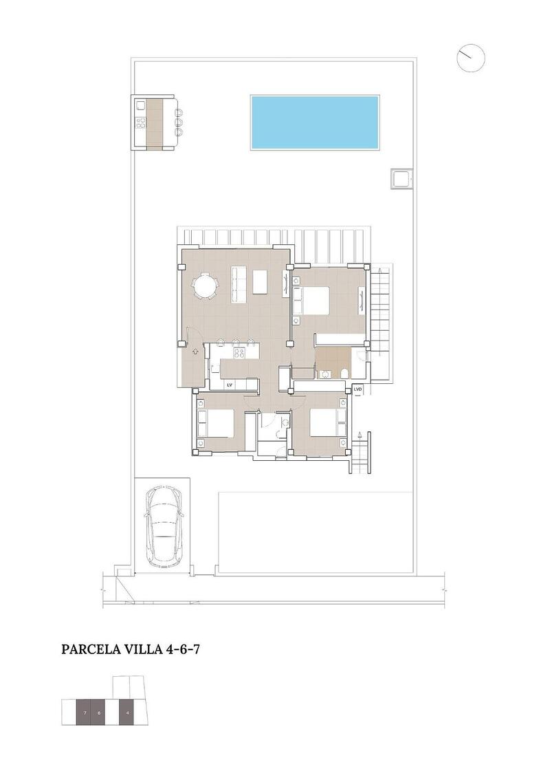 3 Cuarto Villa en venta