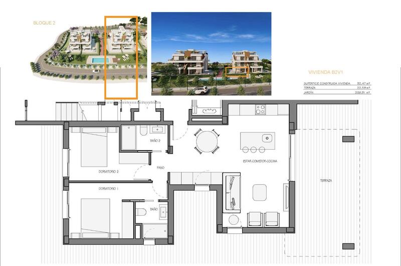 2 chambre Appartement à vendre