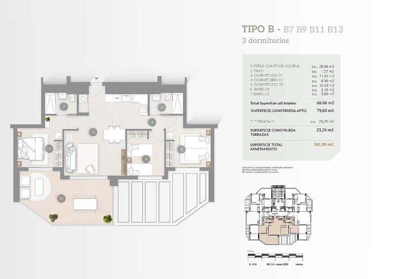 3 bedroom Apartment for sale
