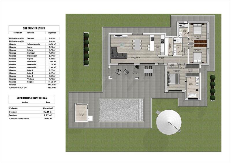 3 slaapkamer Villa Te koop