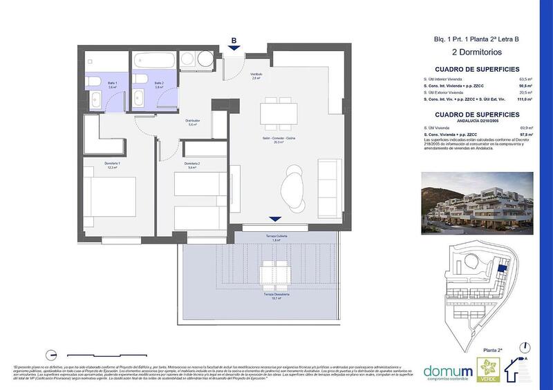 2 bedroom Apartment for sale