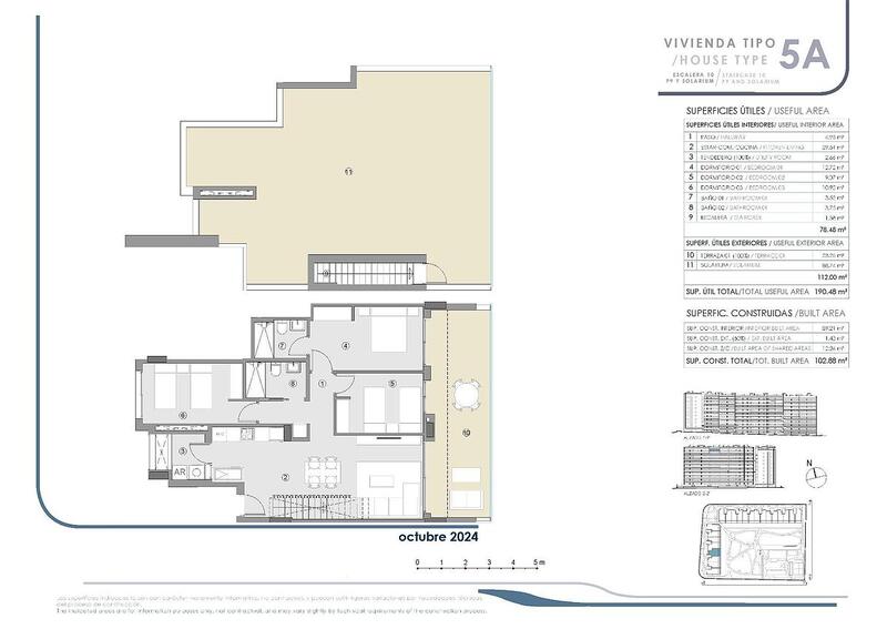 3 Schlafzimmer Appartement zu verkaufen