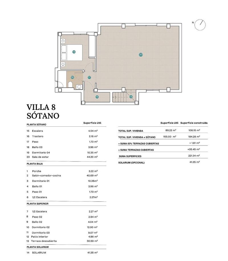 4 Schlafzimmer Villa zu verkaufen