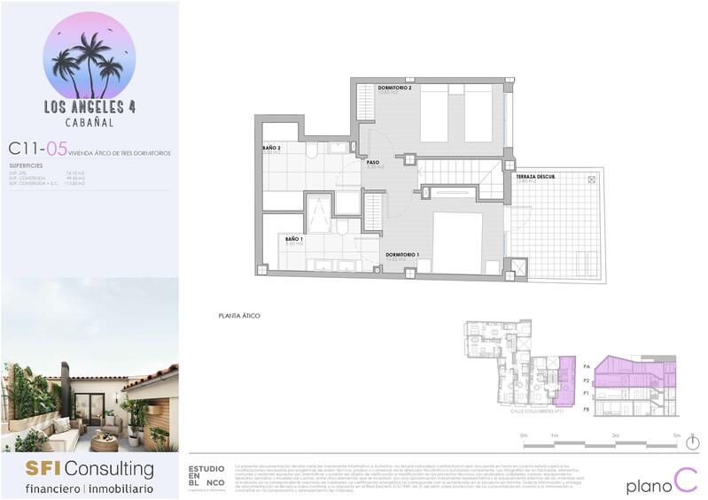3 slaapkamer Appartement Te koop