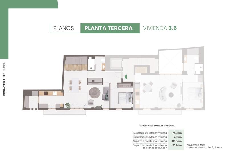 2 chambre Appartement à vendre