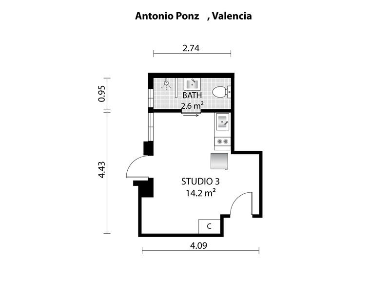 Appartement voor lange termijn huur