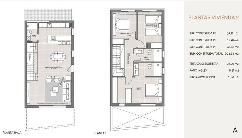 3 soveværelse Villa til salg