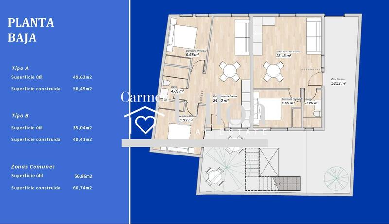 1 Schlafzimmer Appartement zu verkaufen