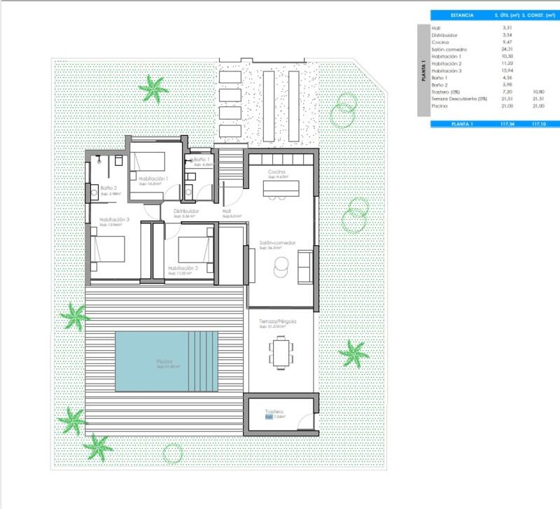 3 Schlafzimmer Villa zu verkaufen