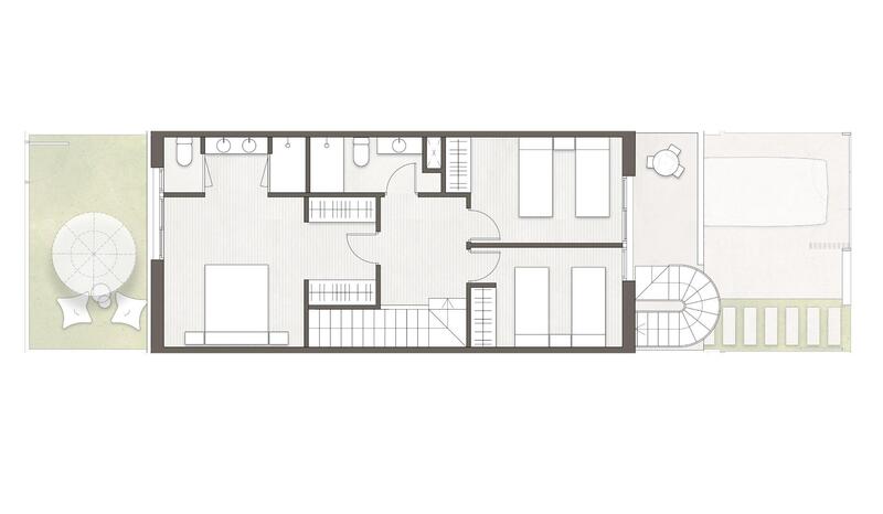 3 Cuarto Adosado en venta