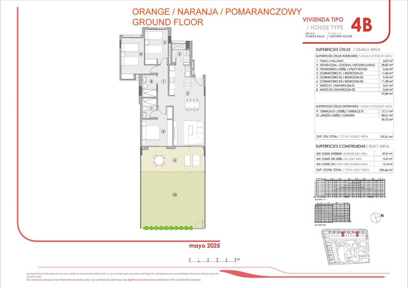 3 slaapkamer Appartement Te koop