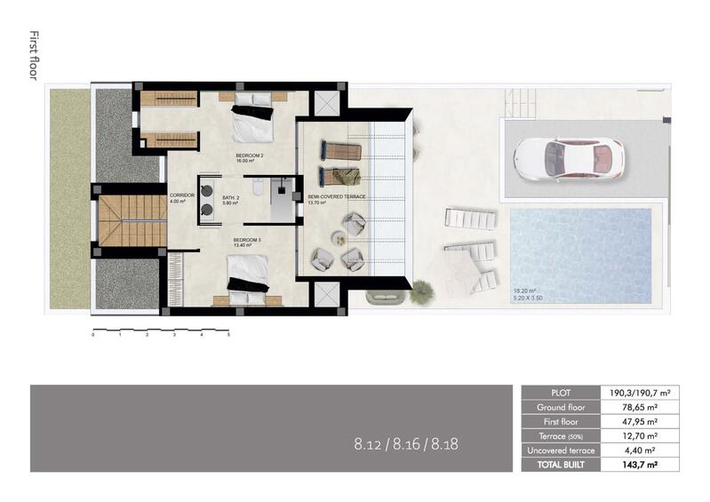 3 Schlafzimmer Stadthaus zu verkaufen