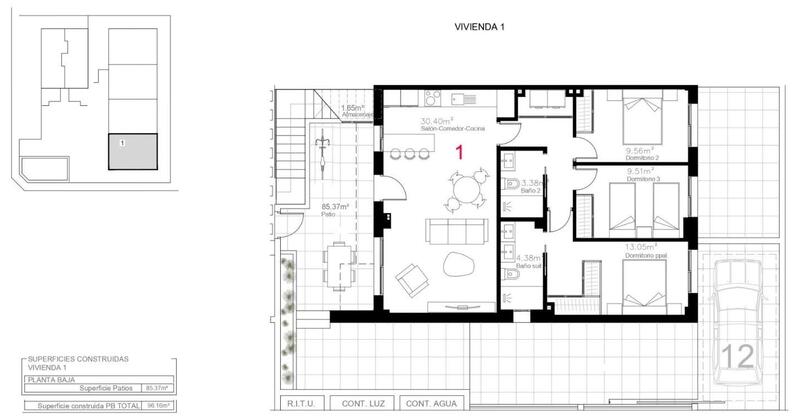 3 Schlafzimmer Villa zu verkaufen