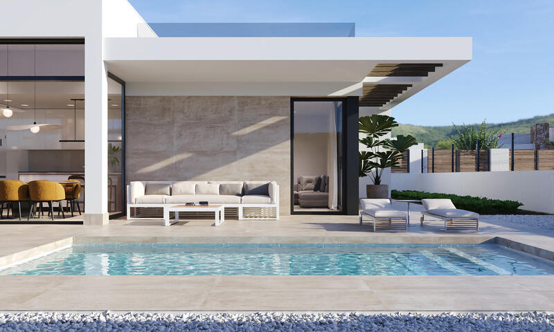 Villa til salgs i Hacienda del Alamo Golf Resort, Murcia
