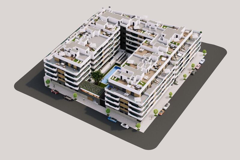 Appartement zu verkaufen in Santa Pola, Alicante