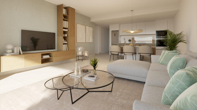 2 slaapkamer Appartement Te koop