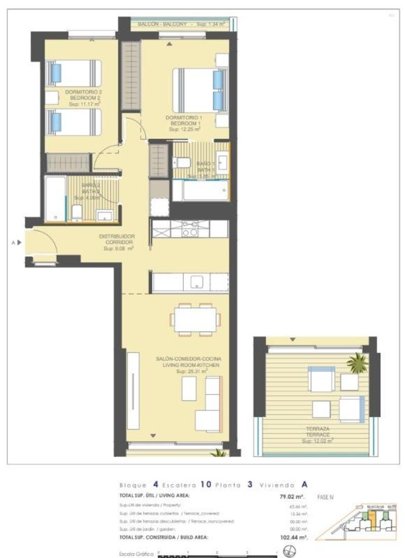 2 bedroom Apartment for sale