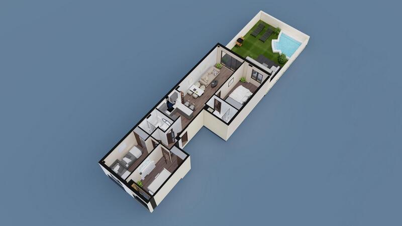 3 slaapkamer Appartement Te koop
