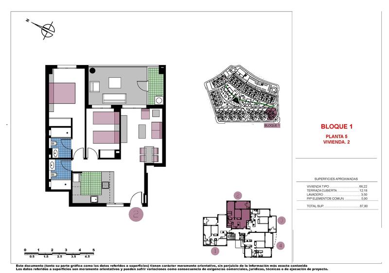2 slaapkamer Appartement Te koop