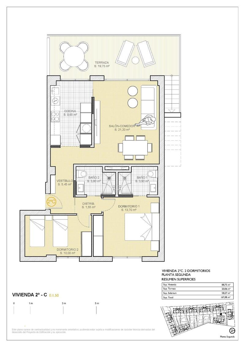 2 chambre Appartement à vendre