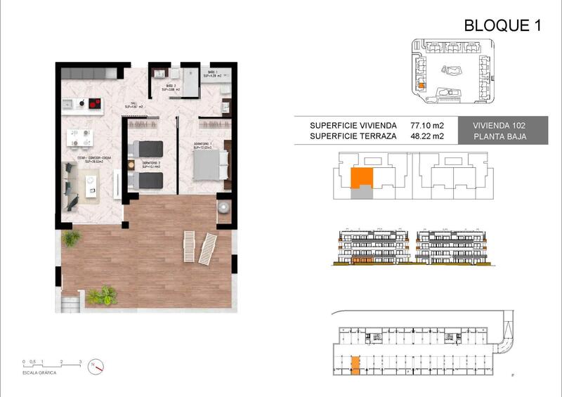 2 Cuarto Apartamento en venta