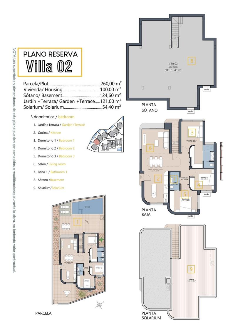 3 Schlafzimmer Villa zu verkaufen