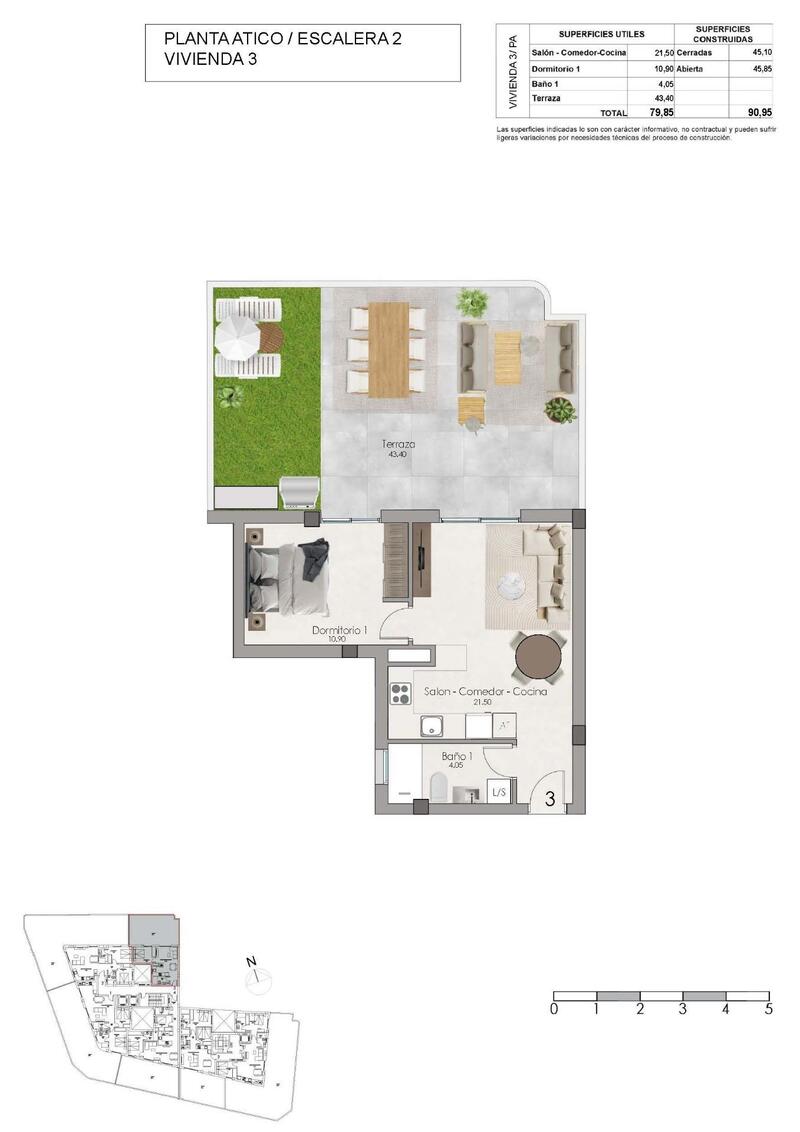 1 bedroom Apartment for sale 1 bedroom Apartment for sale