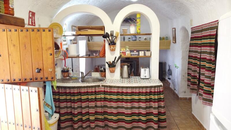 3 Schlafzimmer Höhlenhaus zu verkaufen